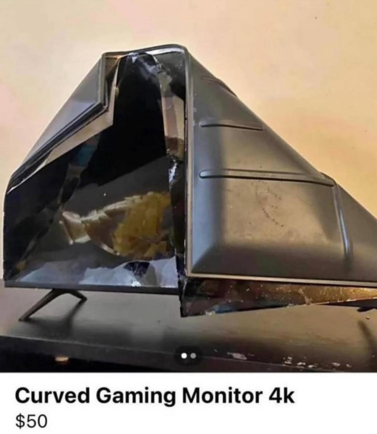 Curved Gaming Monitor $50