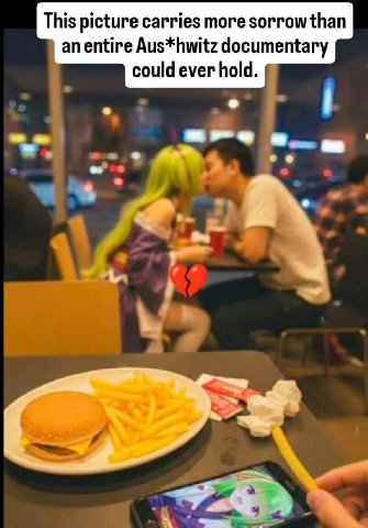 This picture carries more sorrow than an entire Aus*hwitz documentary could ever hold. ere