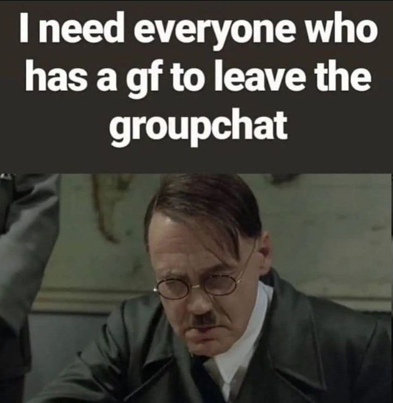 need everyone who has a to leave the groupchat