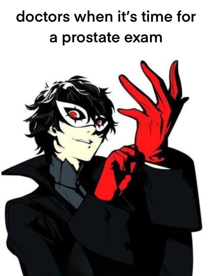 doctors when it’s time for a prostate exam