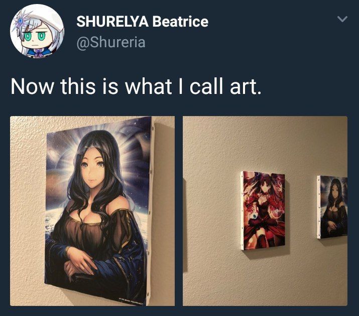 SHURELYA Beatrice Now this is what call art.