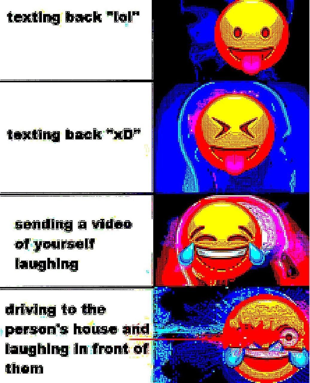 texting back texting back i а video of yourself driving the person's laughing In front of then