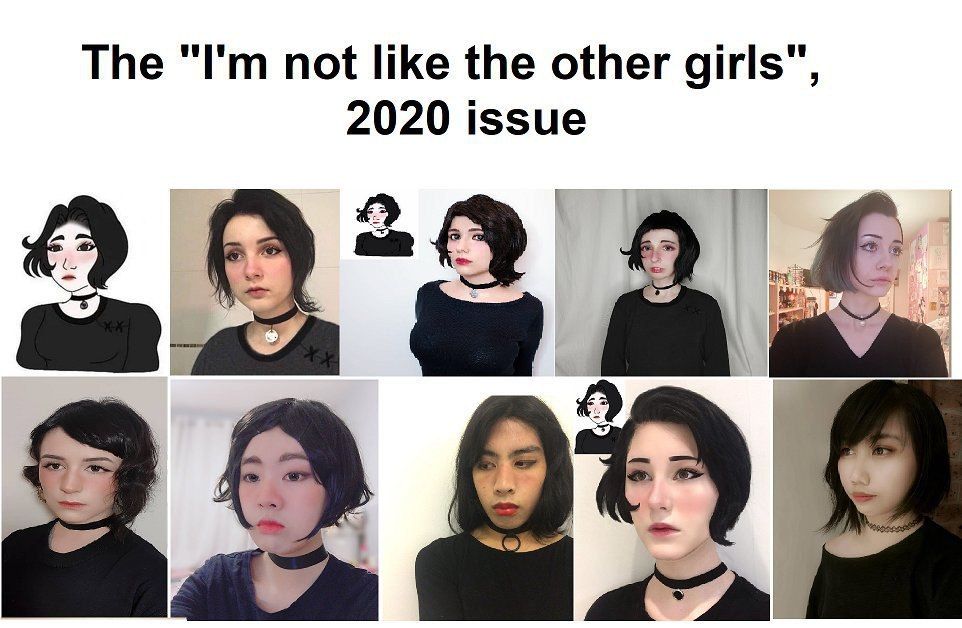 The not like the other girls", 2020 issue Art 1