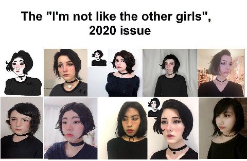 The not like the other girls", 2020 issue Art 1
