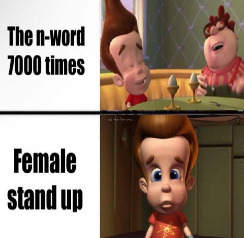 The n-word С 1000 times Female Stand up