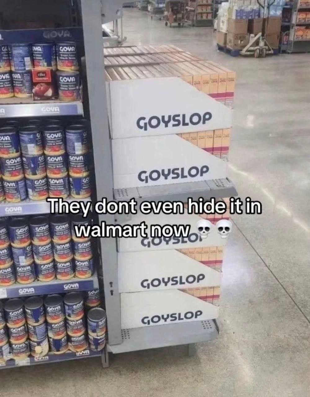 dont even hide it in walmart: