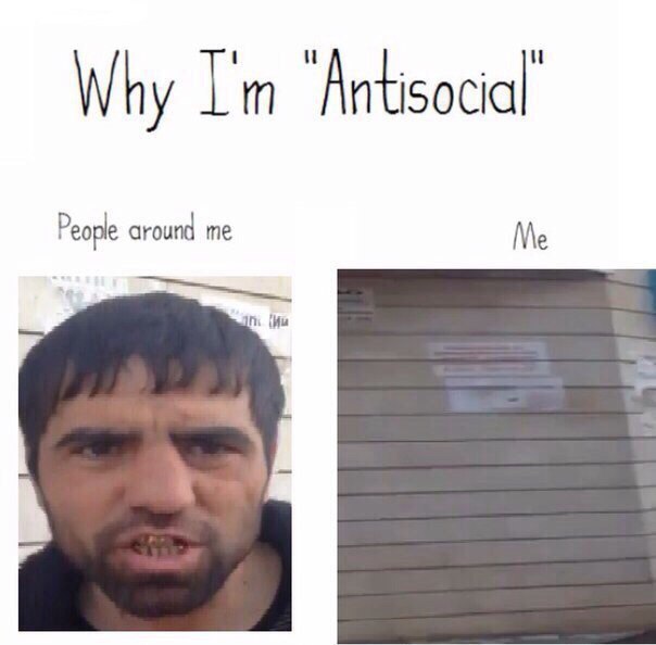 Why ‘Antisocial People around me Me