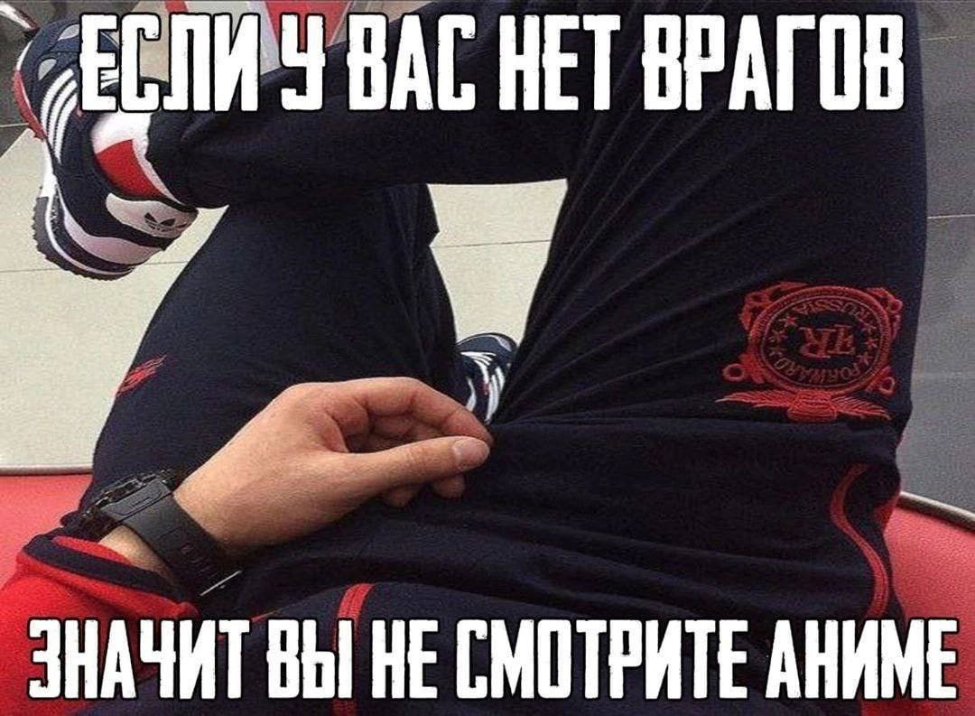 ВАС НЕТ ВРАГОВ ЗНАЧИТ ВЫ HE СМОТРИТЕ АНИМЕ