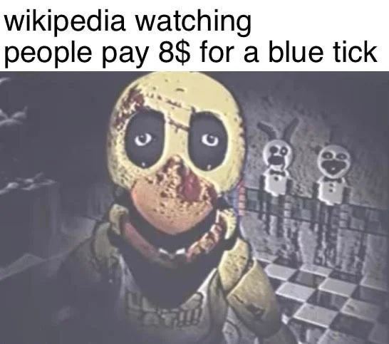 wikipedia watching a blue tick people for 4