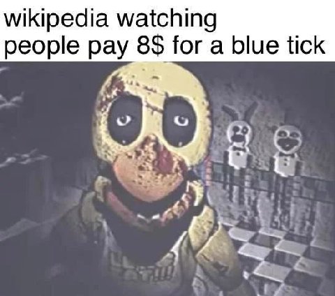 wikipedia watching a blue tick people for 4
