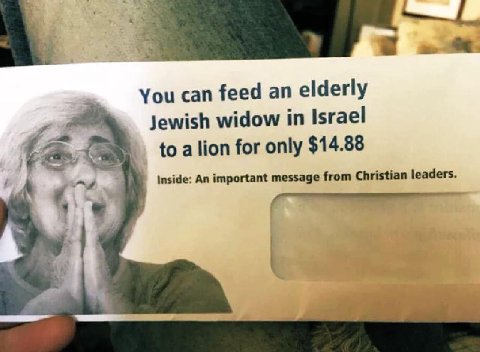 You can feed an elderly Jewish widow in israel a to a lion for only $14.88 Inside: An important message from Christian leaders.