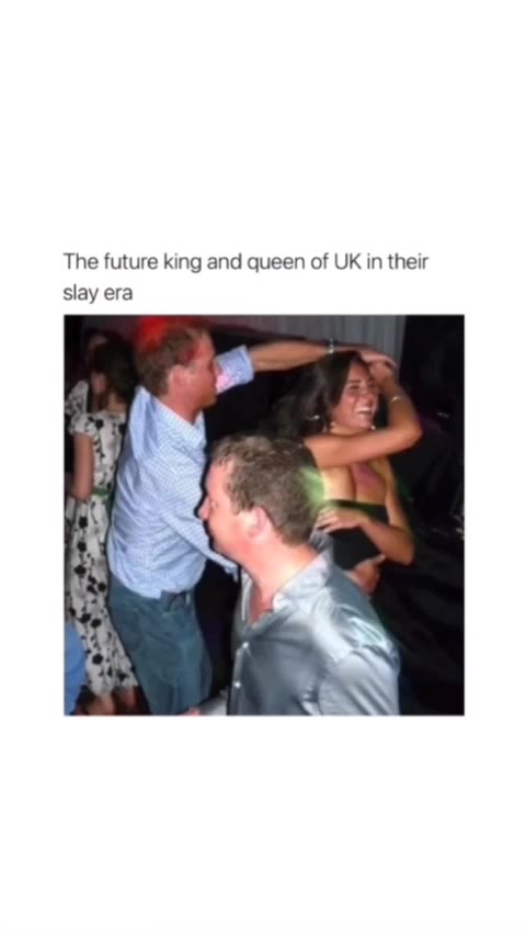 The future king and queen of UK in their