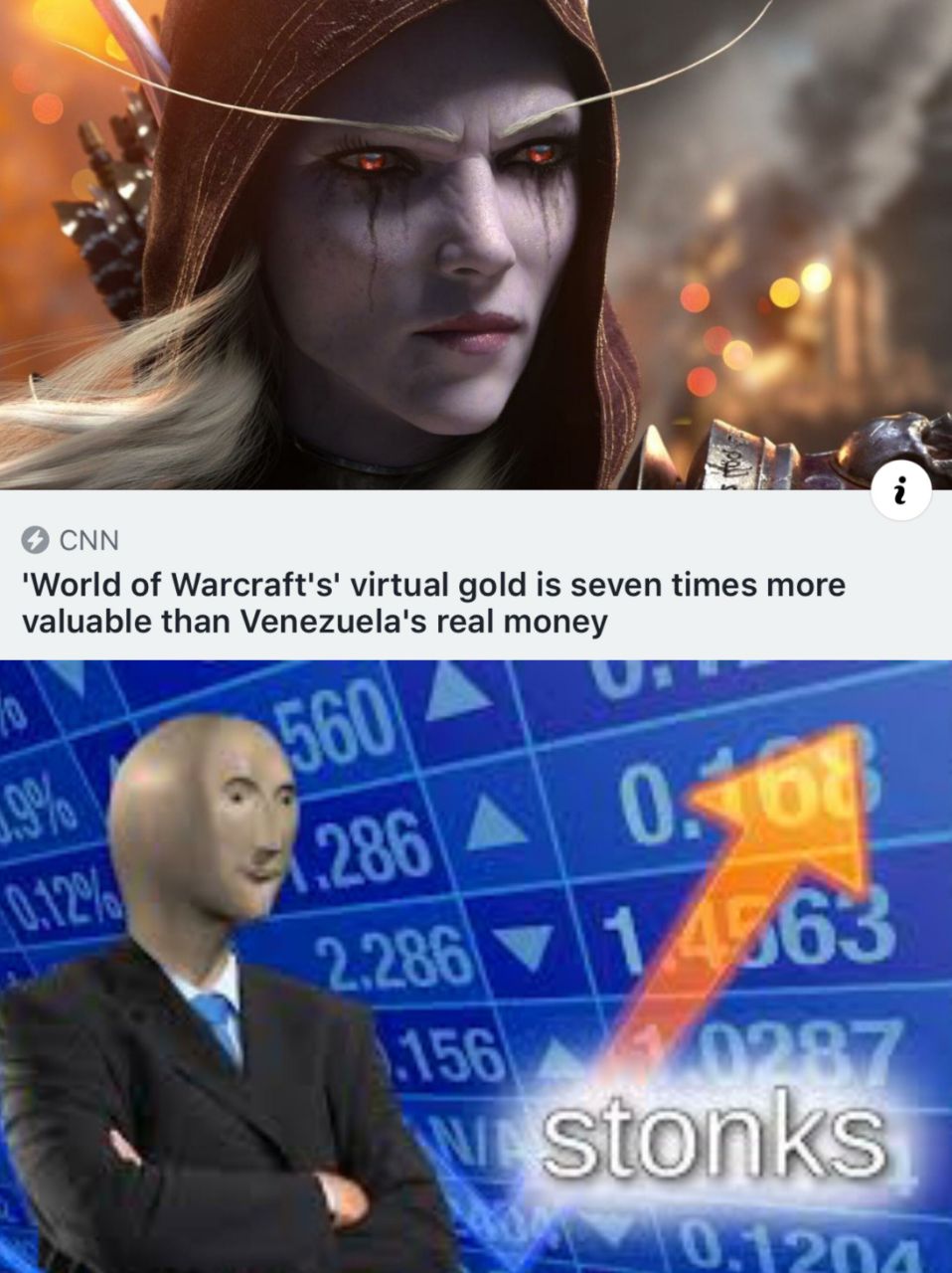 CNN ‘World of Warcraft's' virtual gold is seven times more valuable than Venezuela's real money 4