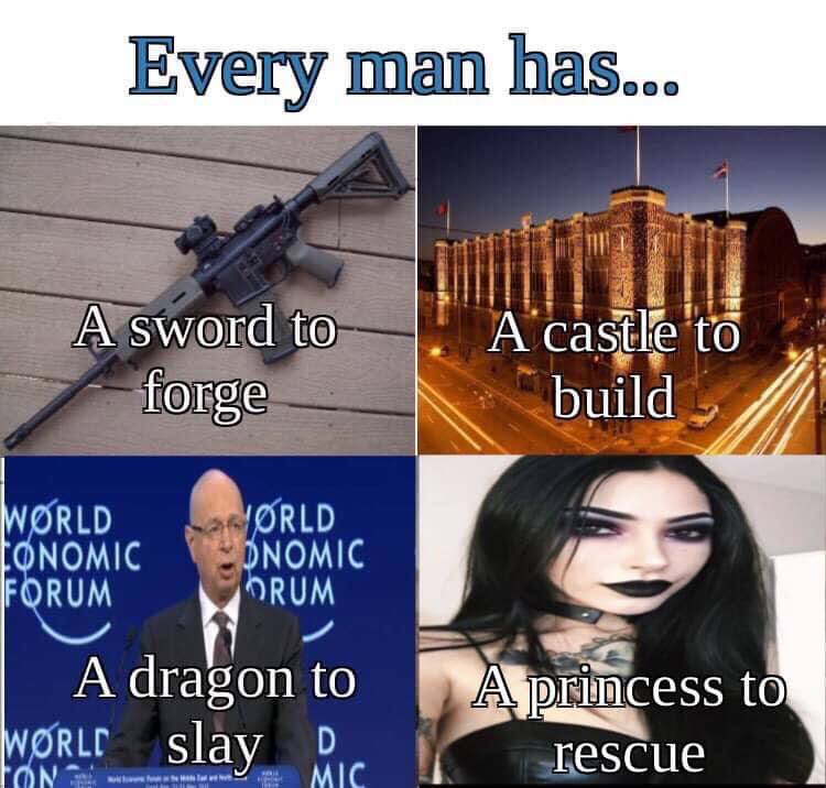 Every man has... Aswordto forge build А гаБоп to гезсие