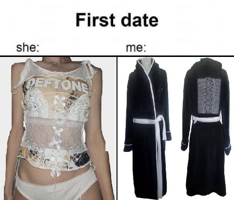 First date she me А С