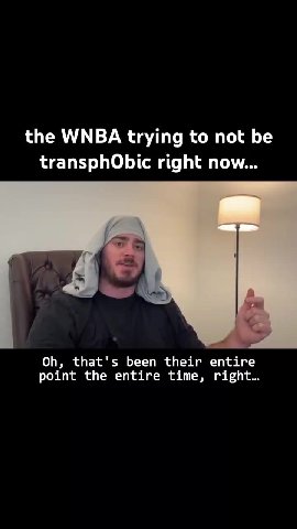 transphObic right now... Oh, that's been their entire point the entire time, right...