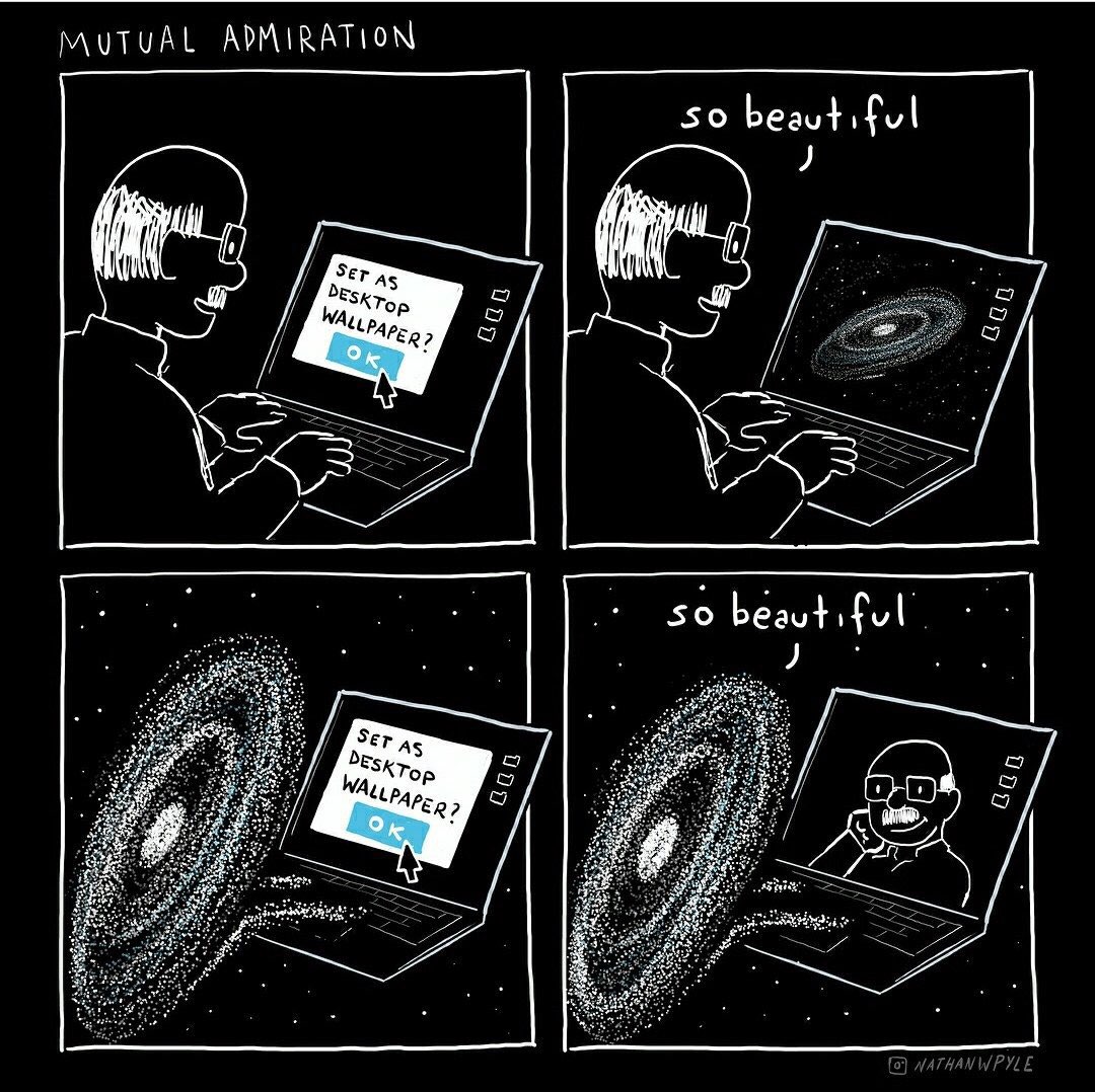 MUTUAL ADMIRATION 50 beaut if Ser as у so beaut ful