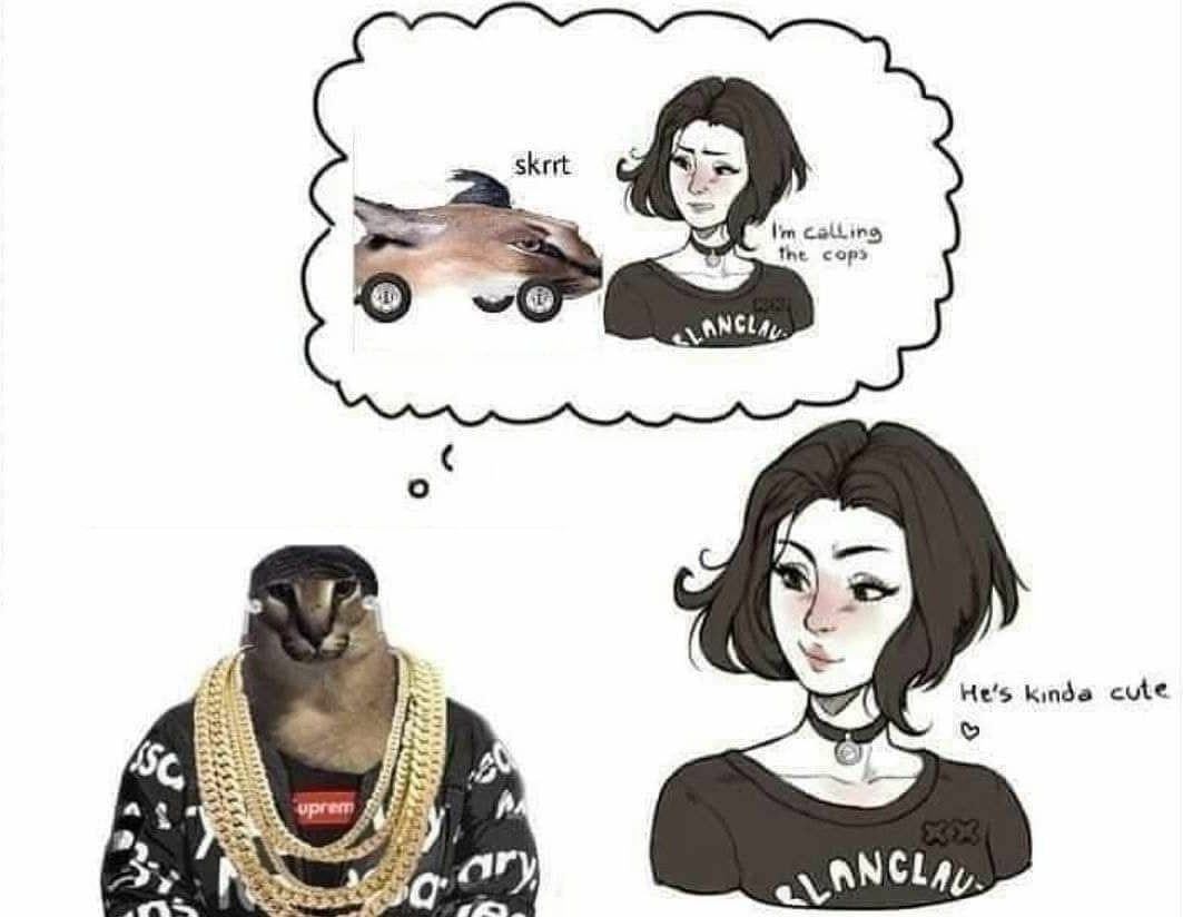 skrrt calling the caps He's kinda cule оргет 2,
