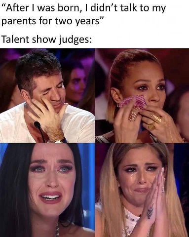 “After was born, didn’t talk to my parents for two years” Talent show judges: