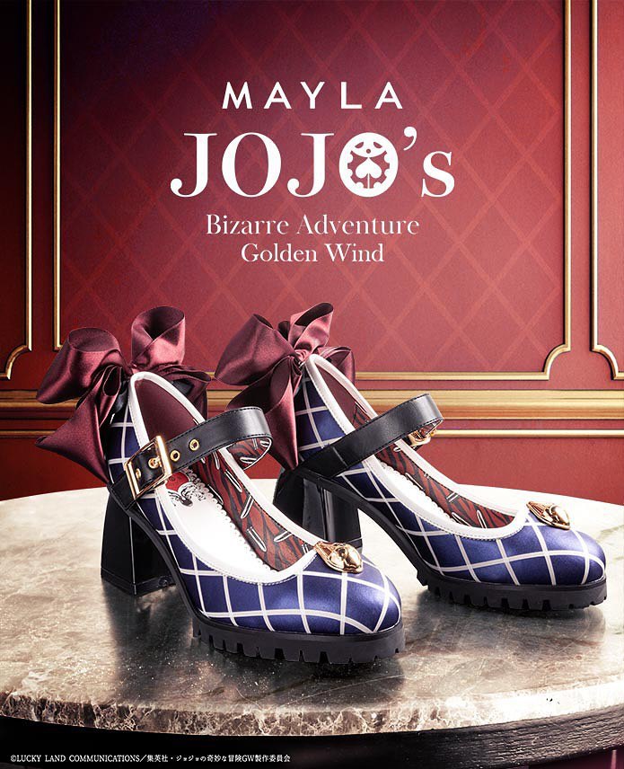MAYLA 9 JOJOS Bizarre Adventure Golden Я а LAND СОММОМСАНОХ$ И