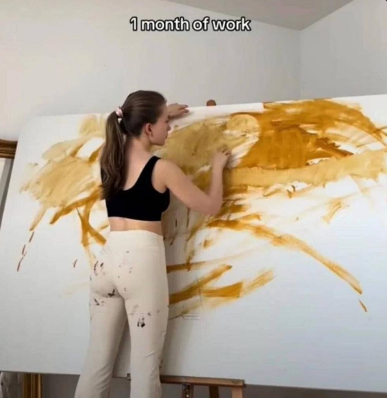 month of work