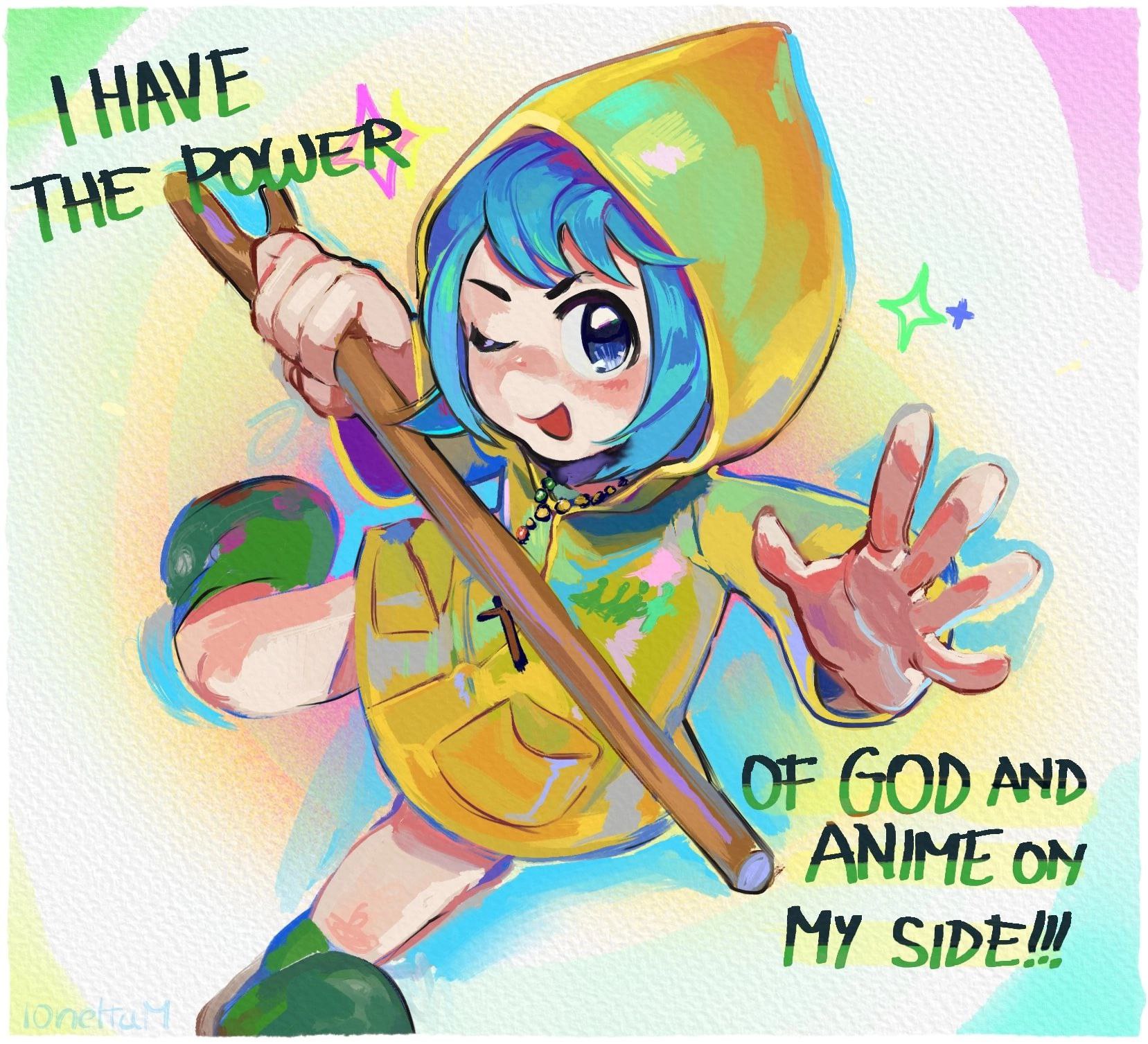 “THE GOD AND ANIME on MY ЧРЕШ