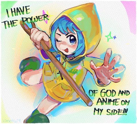 “THE GOD AND ANIME on MY ЧРЕШ