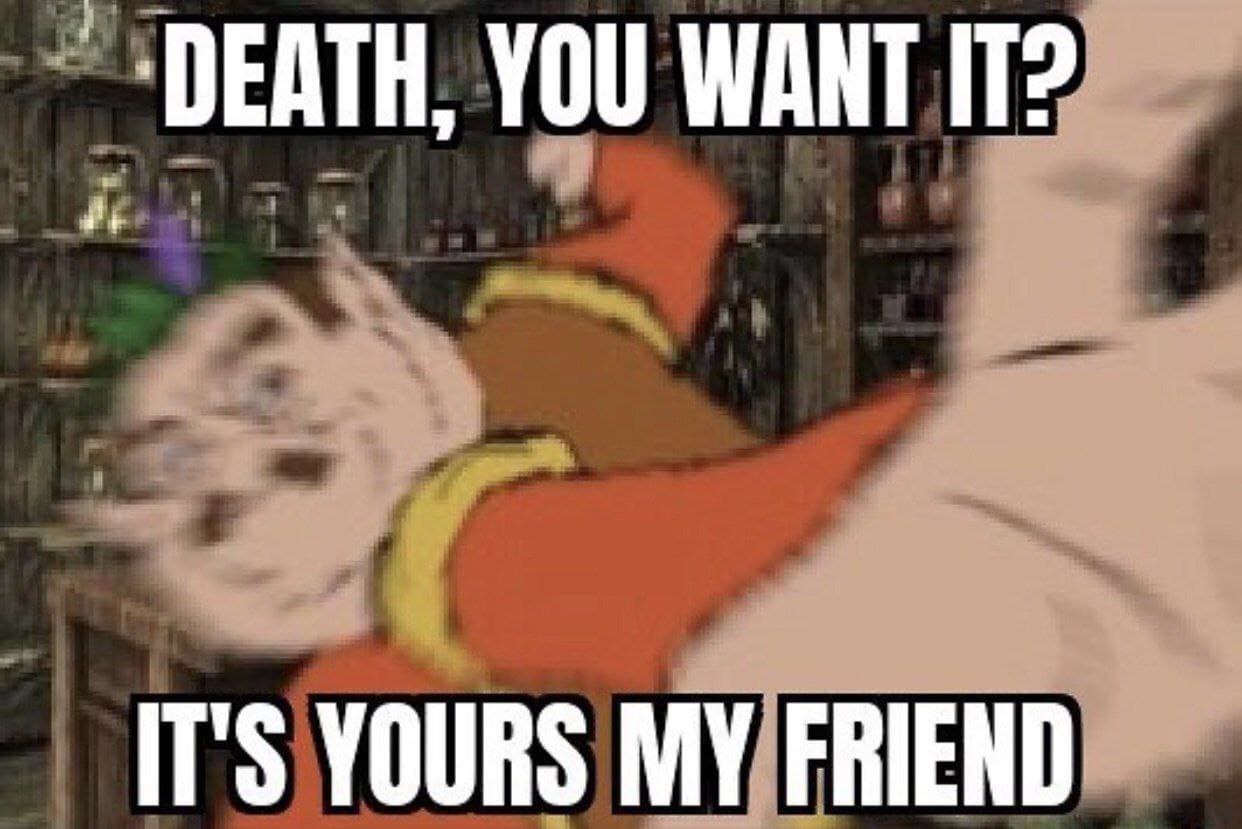 YOU WANT IT? IT'S YOURS MY FRIEND
