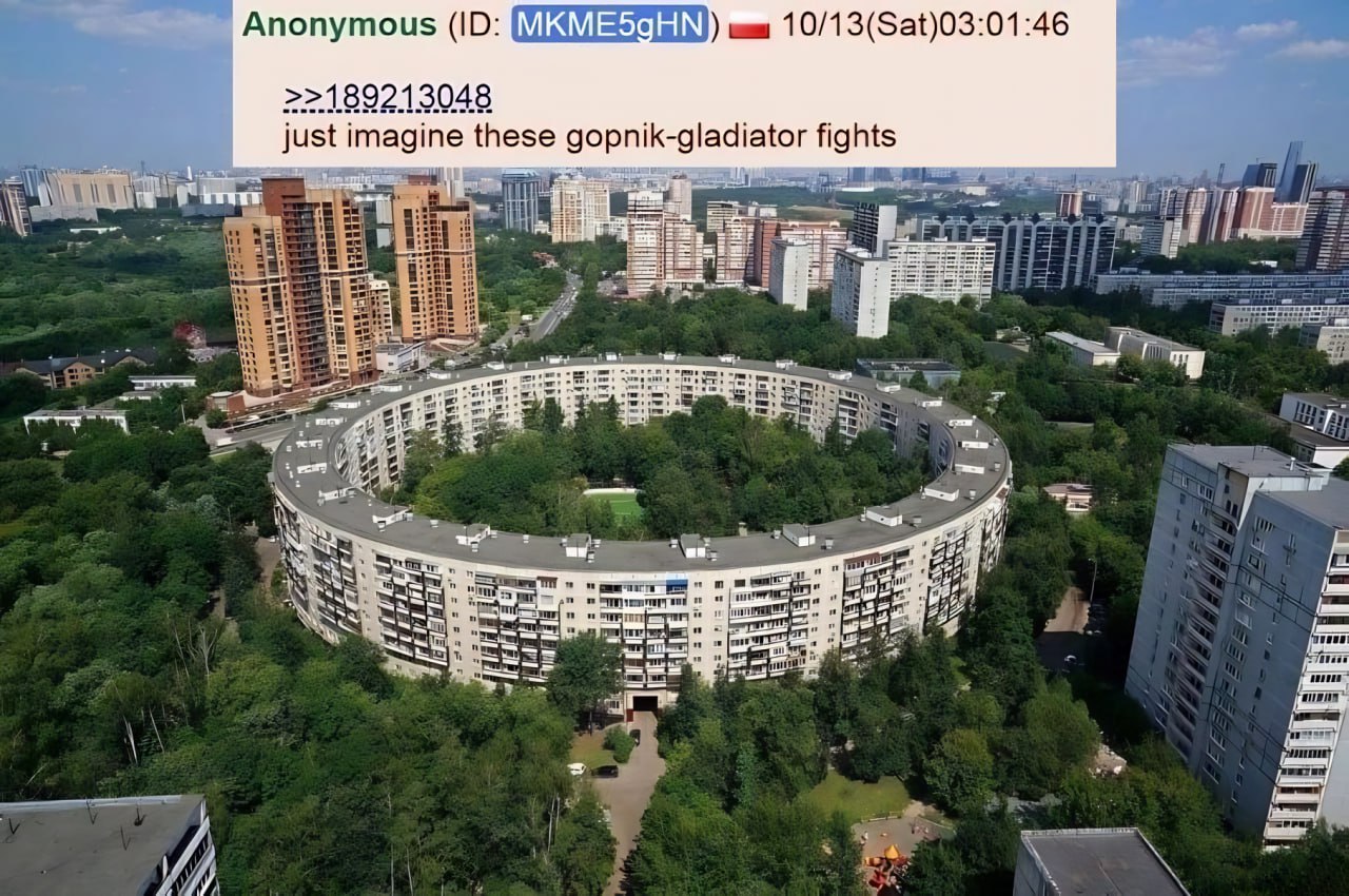 Апопутоц$ (10: 10/13(Sat)03:01:46 >>189213048 just imagine these gopnik-gladiator fights 4 as 4288, {7% ‘THY me we