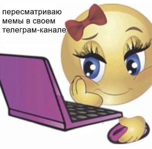 пересматриваю мемы в своем телеграм-канале у