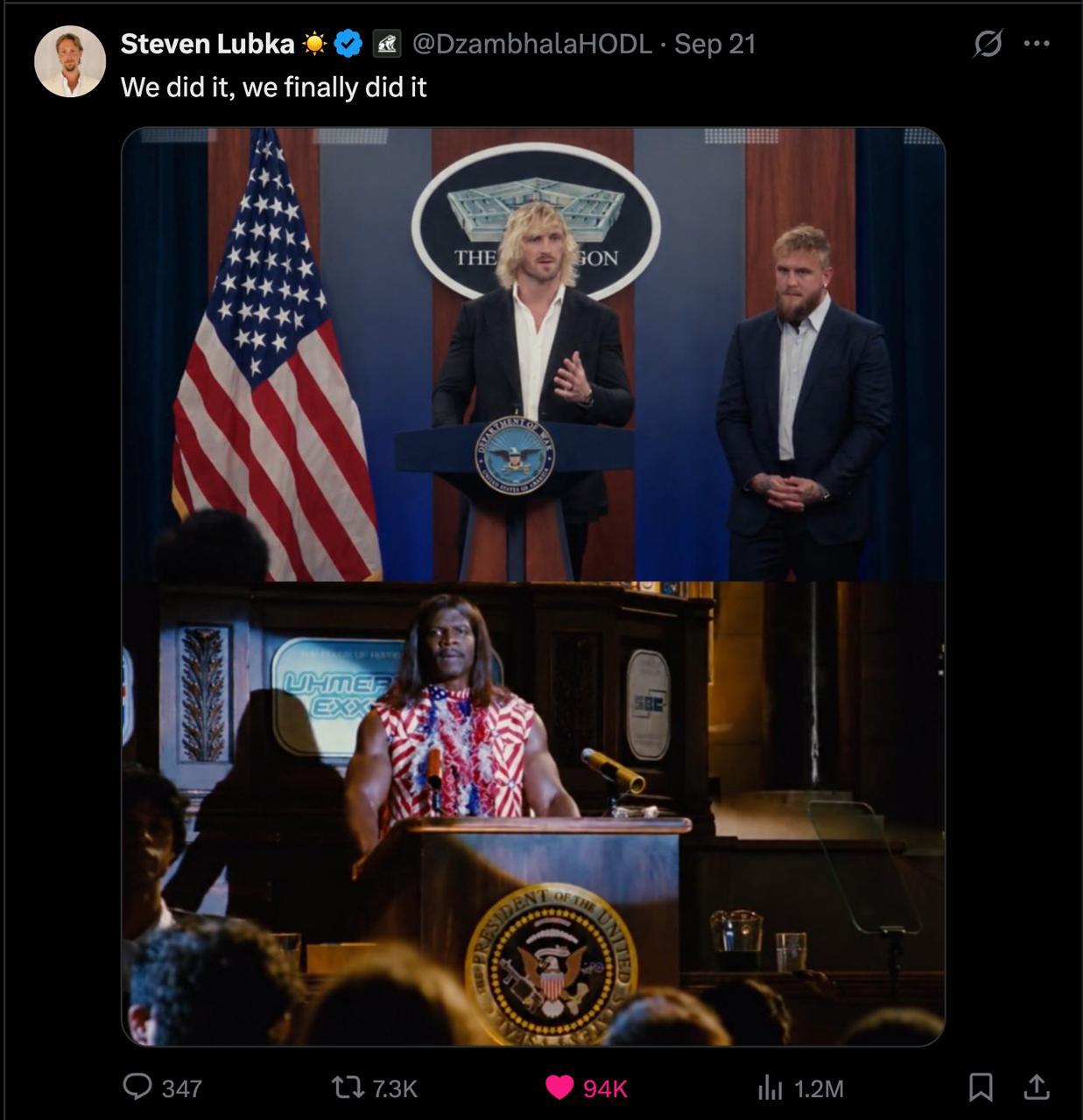 Steven Lubka @DzambhalaHODL Sep 21 We did it, we finally did it ON 347