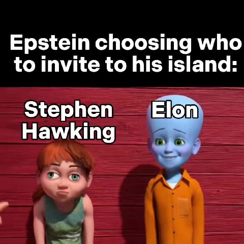 Epstein choosing who to invite to his island: