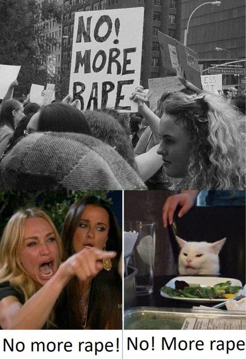 NO за МОВЕ И 4 63) No more rape! No! More rape