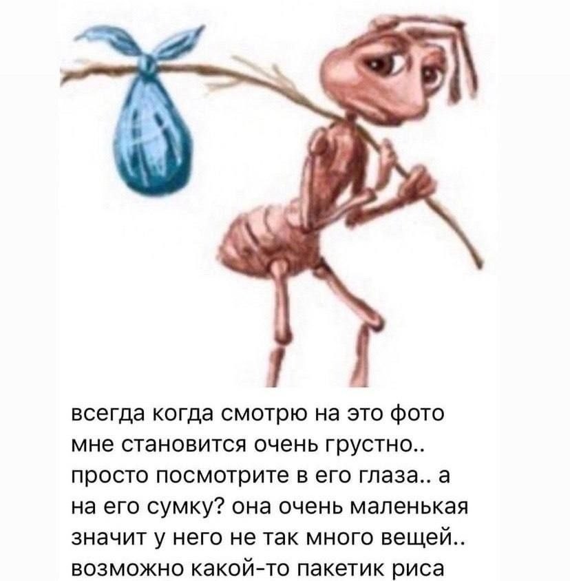 a у всегда когда смотрю на это фото мне становится очень грустно.. просто посмотрите в его глаза.. а на его сумку? она очень маленькая значит у него не так много вещей.. возможно какой-то пакетик риса