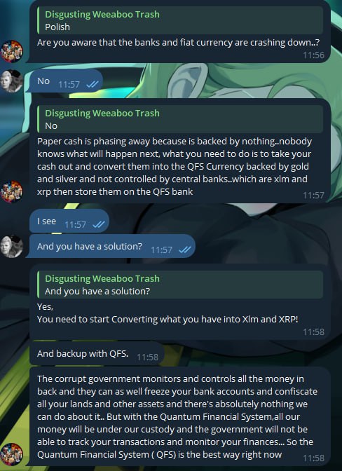 еварсо Trash Polish Are you aware that the banks and fiat currency are crashing down..? eeabeo Trash No Paper cash 15 phasing away because 15 backed knows what will happen next, what you need to is to