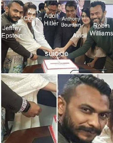 A a “Cobh Anthony Hitler Bourdain. Robin Jefffey Williams Epstei Avici suicide