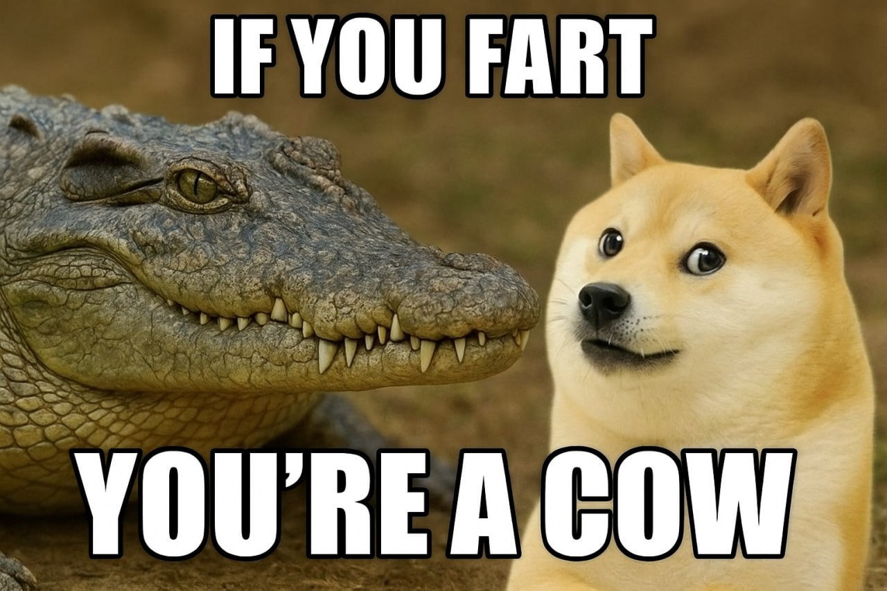 IF YOU FART COW