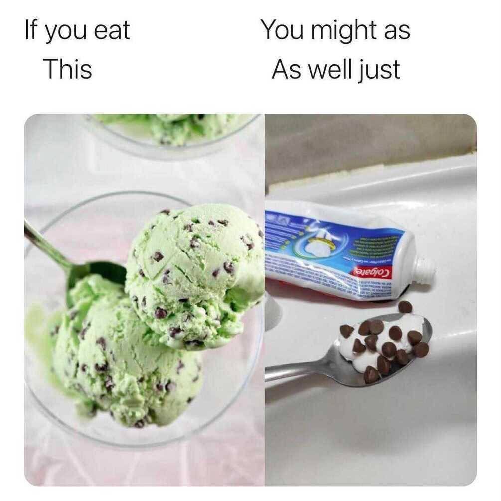If you eat You might as This As well just и