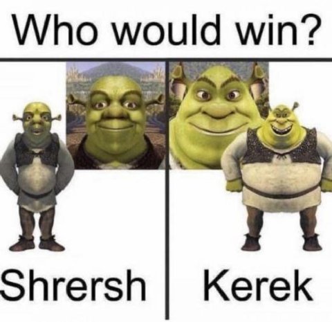 Who would win? Shrersh Kerek