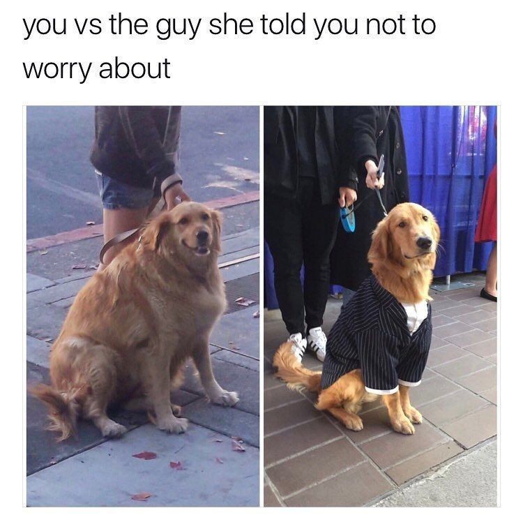 you the guy she told you to worry about
