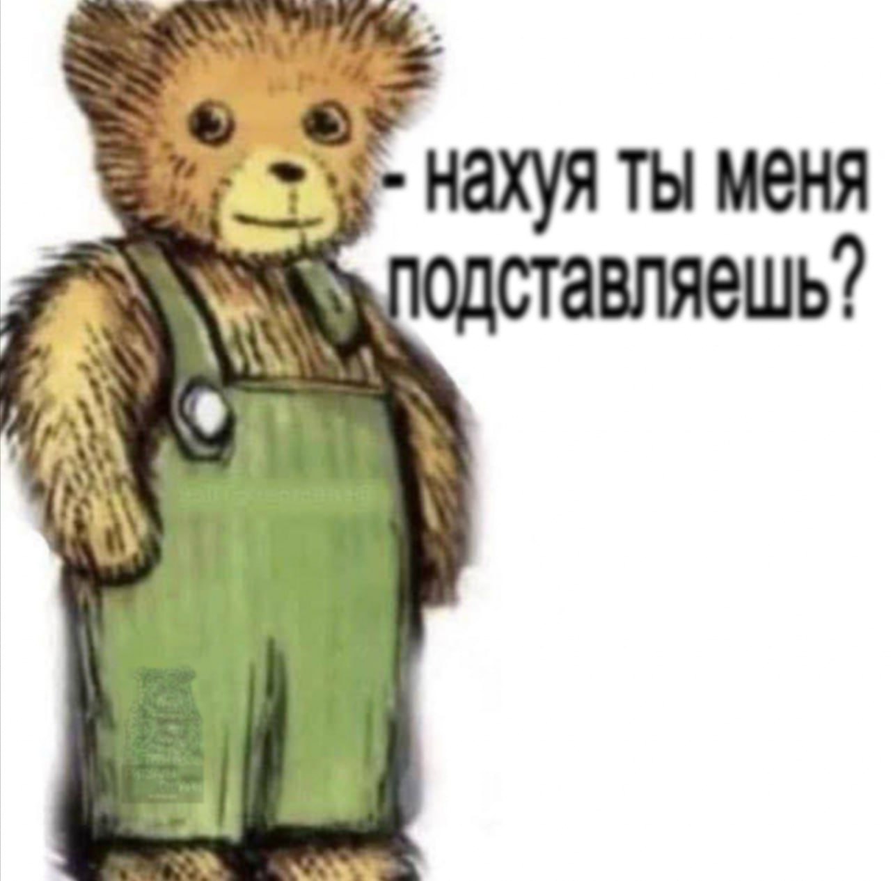 Нахуя ты меня подставляешь? А