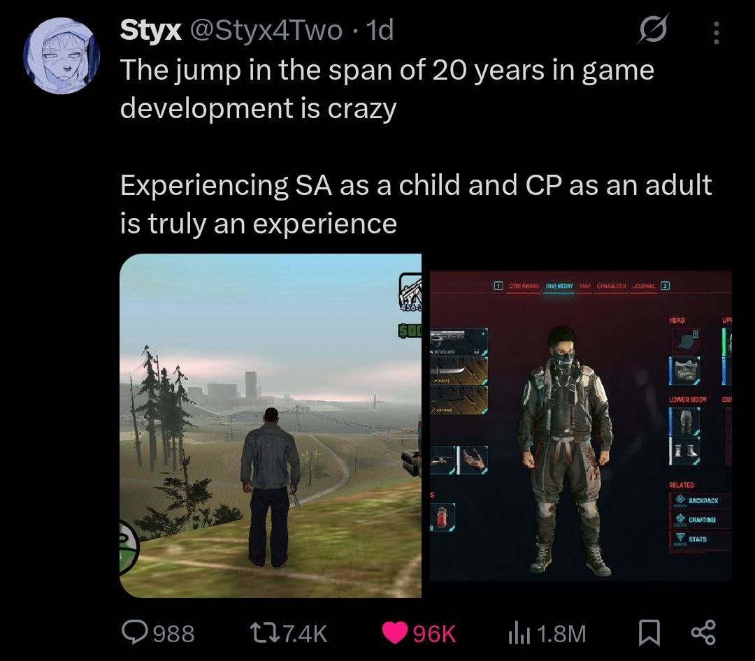 Styx The jump in the span of 20 years in game development is crazy Experiencing as а child and as an adult is truly an experience