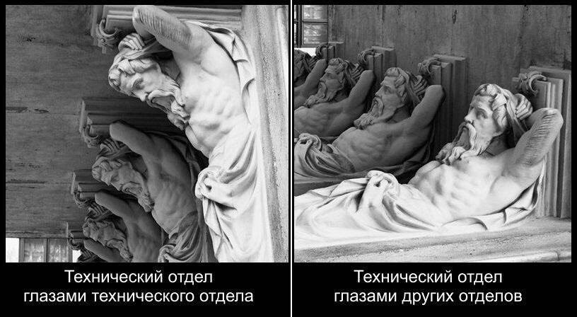 К К Технический отдел Технический отдел глазами технического отдела глазами других отделов