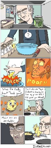 a у AN 57 a Tim Cluckie the Magic Chicken! For freeing me from my prison I shall grant yeu ONE Ttsthetie.com