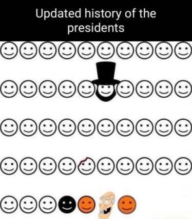 Updated history of the presidents
