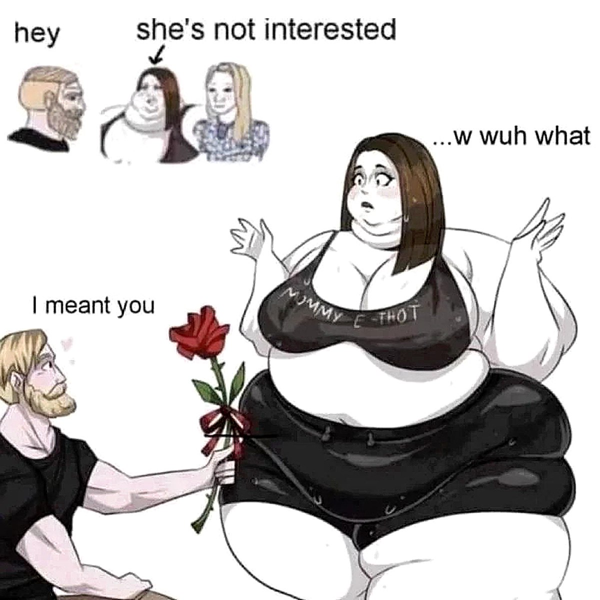 hey not interested wuh what 54 meant you