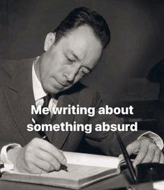 about something absurd