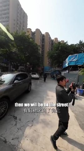 — ~~ -Ahestreetis over there. >. then we will be onthe stree