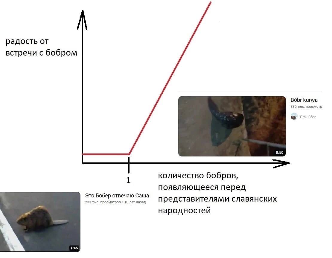 радость от встречи с бобром Bobr kurwa 335 тыс. просмотр Drak Bobr 1 количество бобров, появляющееся перед Это Бобер отвечаю Саша 233 тыс. просмотров 10 лет назад представителями славянских народносте