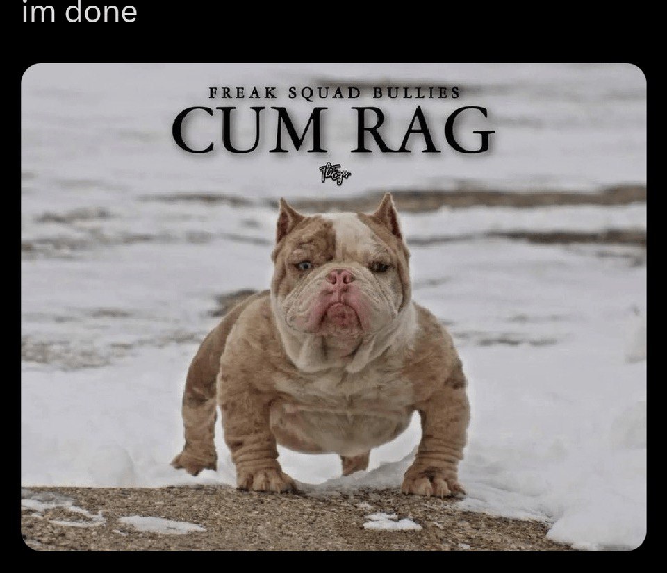 аопе FREAK SQUAD CUM RAG